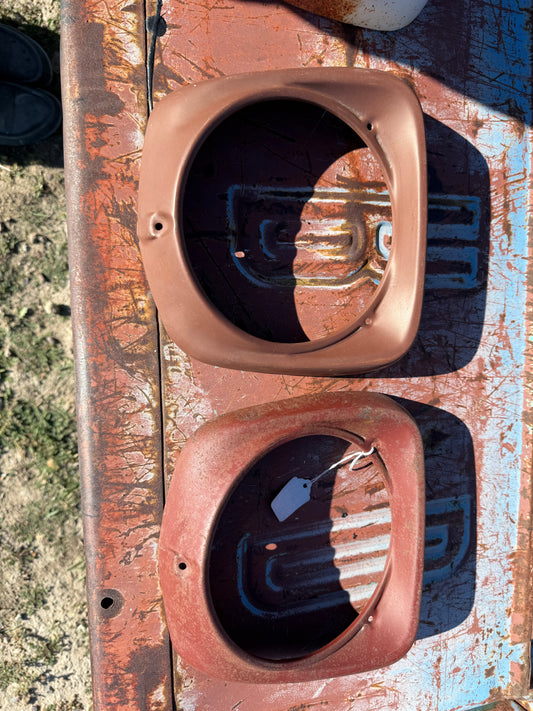 NOS 1961-66 headlight bezels